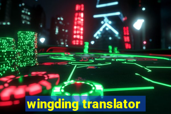 wingding translator